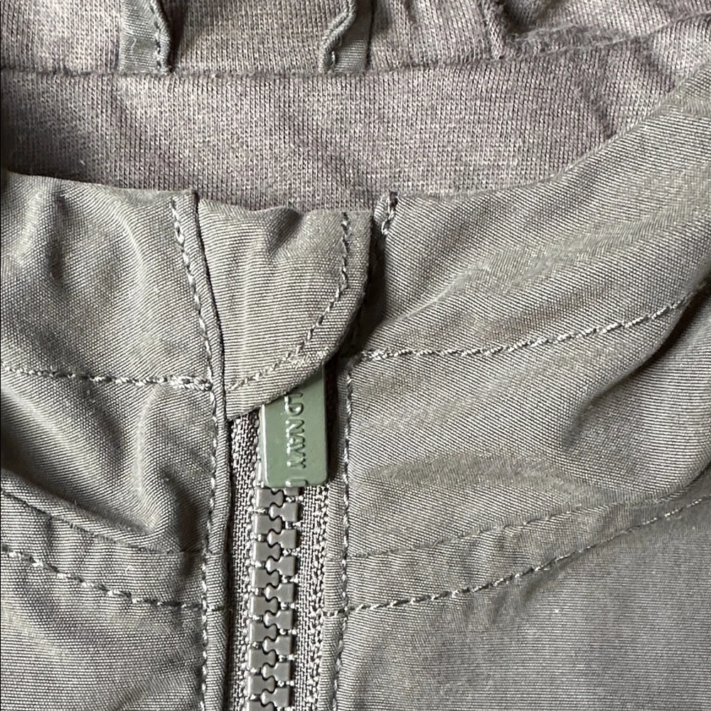 Old Navy Kids Olive Hooded Windbreaker - Raincoat‎